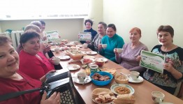 Посиделки ко Дню пожилых «Годы золотые»