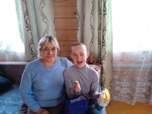 Акция,посещение инвалидов на дому«Жизнь продолжается»
