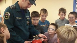 Информационный час «Пожарные опасности»