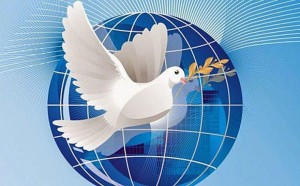 «Белый голубь – символ мира»
