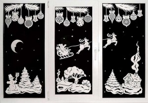 Мастер класс «Новогодние вытынанки»