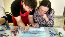 Мастер-шоу Михаила Гладких «Живопись мастихином»