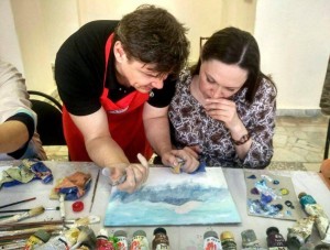 Мастер-шоу Михаила Гладких «Живопись мастихином»