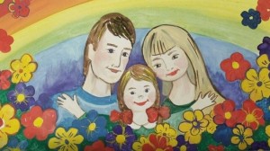 Конкурс-выставка рисунков «Моя семья»