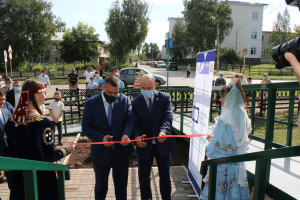 "Мәҙәниәт" милли проекты сиктәрендә Благовар районында беренсе яңы быуын модель китапханаһы асылды