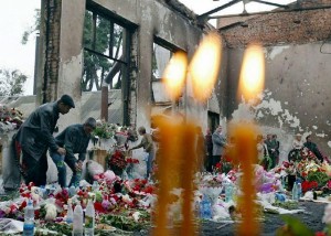 Тематическая программа с видео-показом «Жертвам Беслана посвящается…»