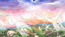 Информационный час«Праздник белых журавлей»