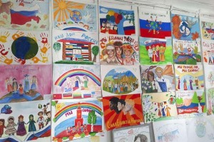 Выставка рисунков«Моя Россия»