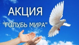 Патриотическая акция «Голубь мира».