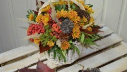 Мастер-класс «Осенний букет учителю»