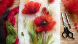 «Картина шерстью»