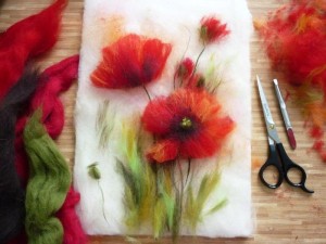 «Картина шерстью»