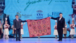 Госансамбль танца Казахстана «Салтанат» выступил на Международном фестивале «Танец – душа народа» в Уфе