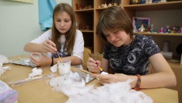 Мастер-класс «Новогодняя игрушка из ваты»