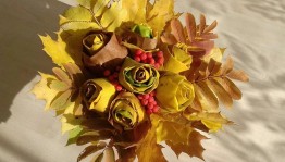 Мастер–класс «Осенний букет»