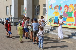 Развлекательная игра «Волшебные краски лета»