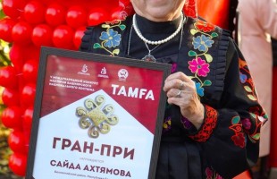 Хранительница башкирской вышивки Сайда Ахтямова отмечает юбилей