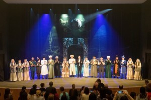 The National Youth Theater presented the premiere of the parable "Akmulla"