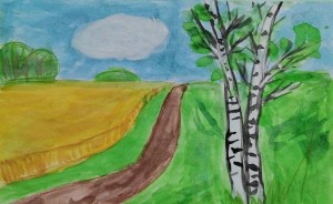 Любовь маленьких художников к родному краю