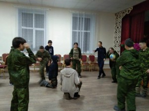 Патриотический час «Будущие защитники родины»
