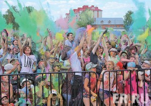 В Бирске прошел Фестиваль красок-2018