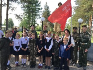 Открытие памятника участникам Великой Отечественной войны