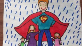 Конкурс рисунков «Мой папа–мой герой»