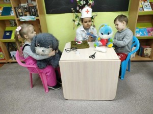 Заседание детского досугового клуба «Нескучайка»