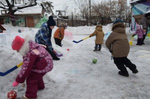 Игра «Зимние забавы»