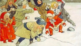Игры на свежем воздухе «Снежные баталии»