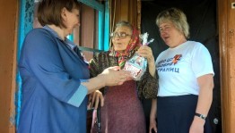 Визит внимания «Забота», посещение на дому ветеранов тыла