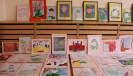 Выставка рисунков «Великая победа – вечная память поколений».