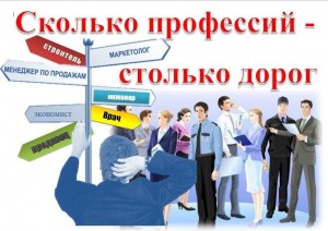 «Сколько профессий- столько дорог»