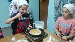 Кулинарный мастер-класс «Ой, блины-блиночки»