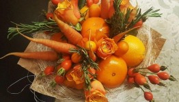 Мастер–класс «Букет из овощей»