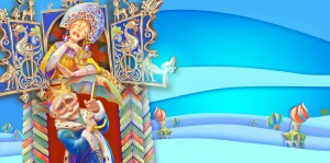 «Новогодняя сказка про Чебурашку, Несмеяну и новогодние апельсины»