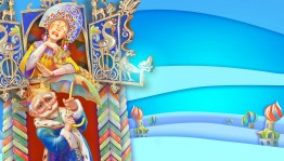 «Новогодняя сказка про Чебурашку, Несмеяну и новогодние апельсины»