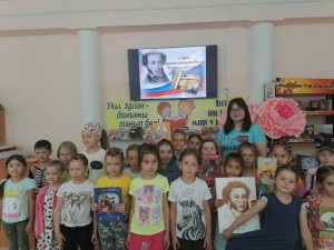 Литературный шатер к Пушкинскому дню в России «Там, на неведомых дорожках...»