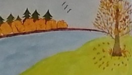 Выставка детских рисунков «Краски золотой осени»