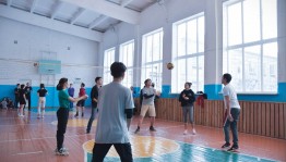 «Товарищеская встреча по волейболу»