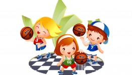 Маленькие дети на большой планете