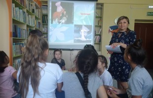 В Центральной детской библиотеке г. Нефтекамска провели литературную игру для школьников