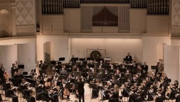 Национальный симфонический оркестр РБ впервые за свою историю выступил в стенах Концертного зала имени П.И.Чайковского