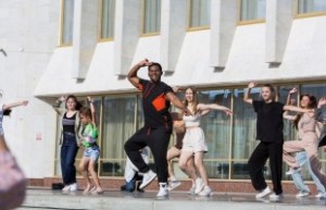 A dance and entertainment event dedicated to the Youth Day was held in the center of Ufa