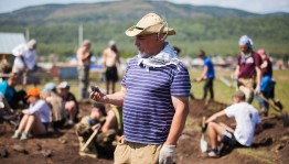 В Абзелиловском районе найден один из самых крупных каменных курганов Урала