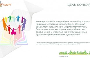 Всероссийский конкурс «МАРТ» выявляет лучшие проекты социальной инфраструктуры