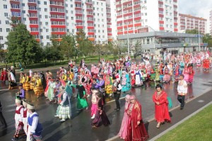 Сегодня в Уфе состоится костюмированный парад участников VI Всемирной Фольклориады-2021