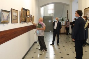 В национальном музее РБ открылась выставка народного художника Башкортостана Владислава Меоса