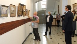 В национальном музее РБ открылась выставка народного художника Башкортостана Владислава Меоса