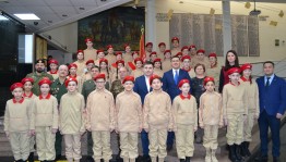 В Уфе прошла торжественная церемония принятия в ряды Всероссийского военно-патриотического общественного движения «Юнармия»